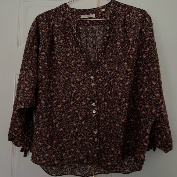 Doen O’Keeffe blouse in Blue Laurel Canyon, size S - Picture 2 of 5